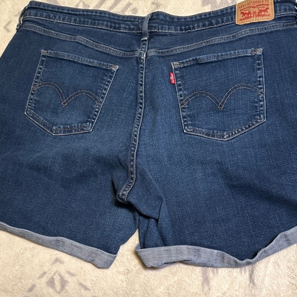 Levi's Blue Jean Shorts